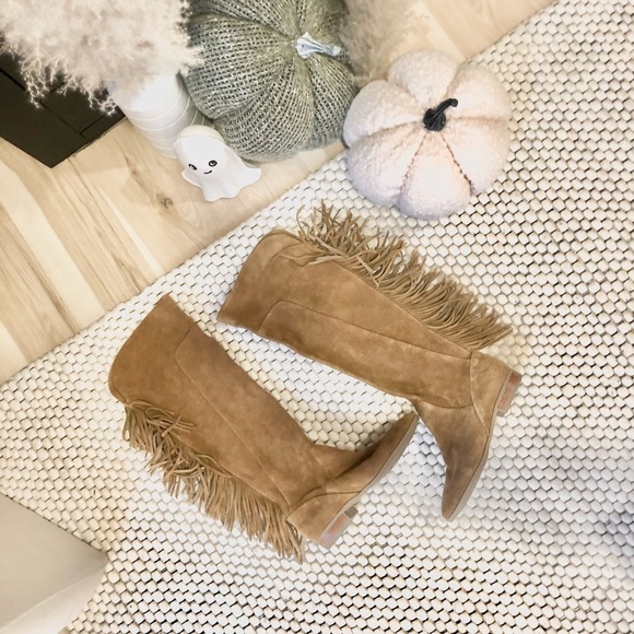 Aldo Shoes - Aldo suede fringe boot